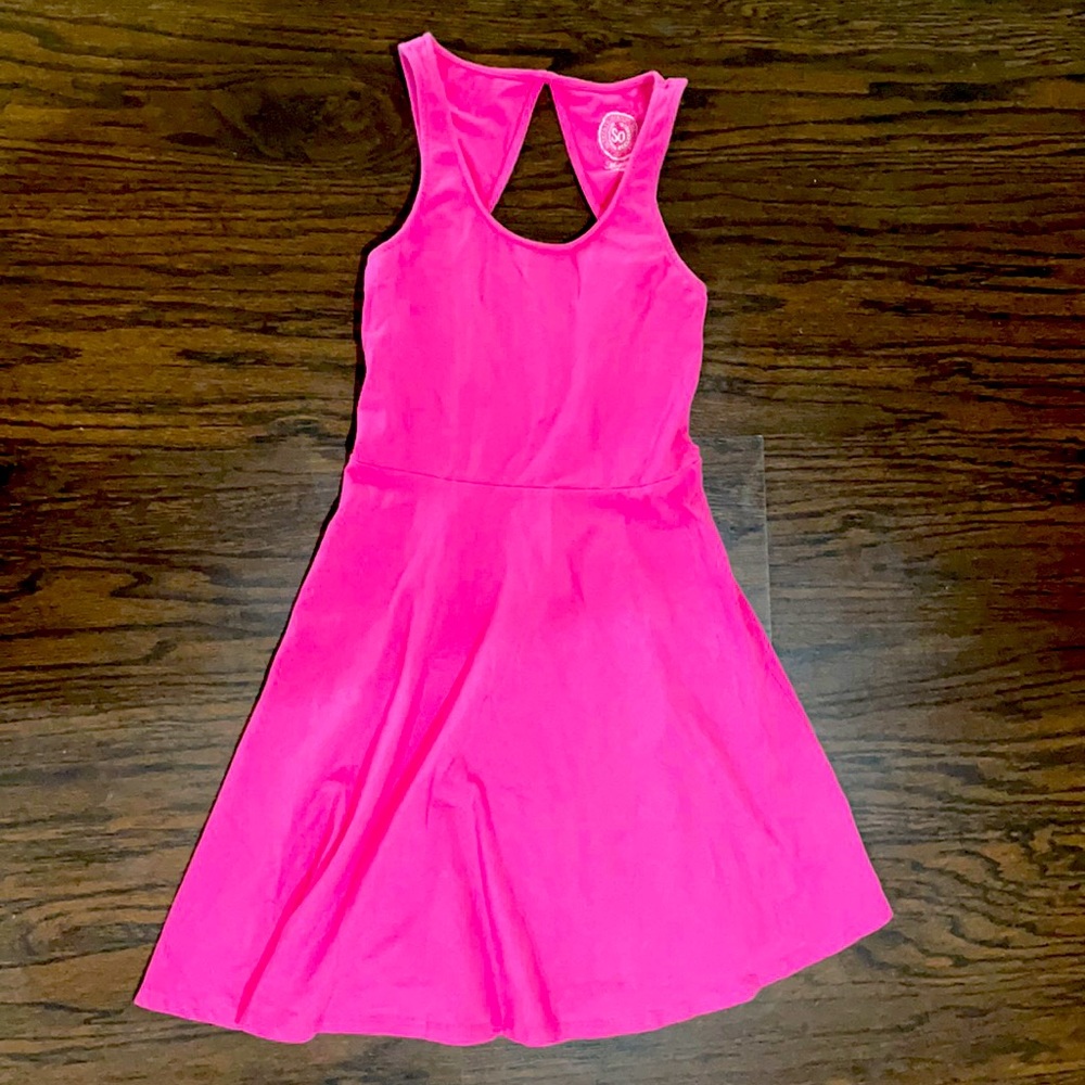 Pink summer dress
